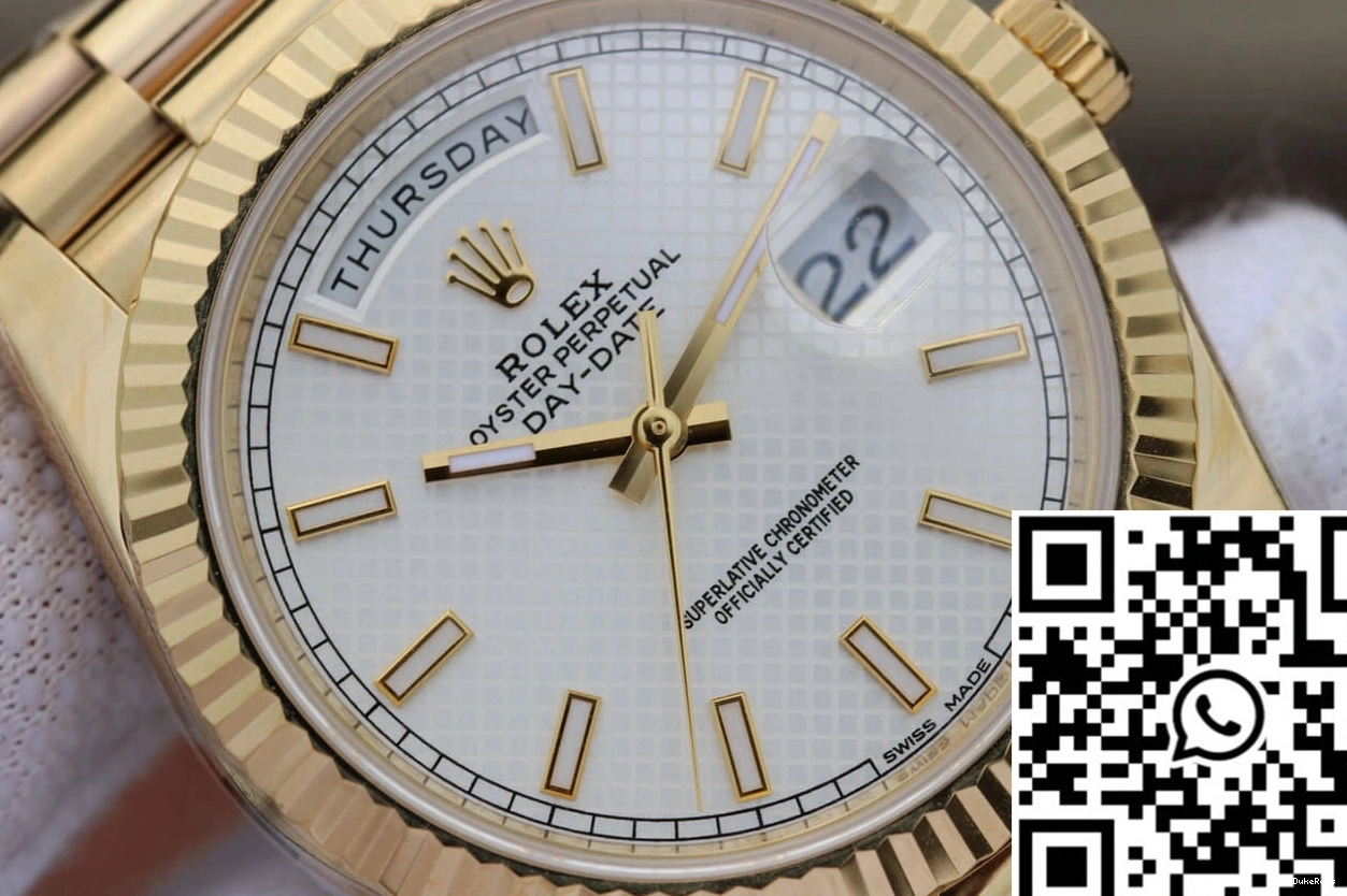 Silver EW Rolex M228238-0008 Factory Dial Day-Date 0731